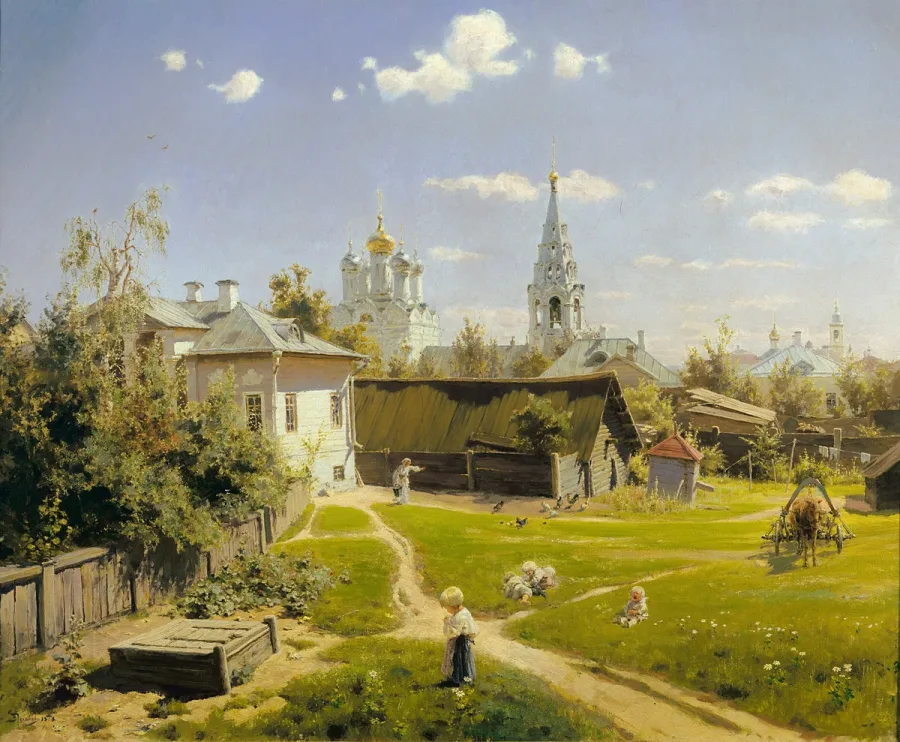 Передвижники в Третьяковской галерее (на английском языке)