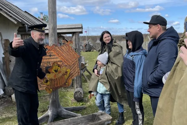 В гости к мастеру корабельного дела в д. Галинское Вологодской области
