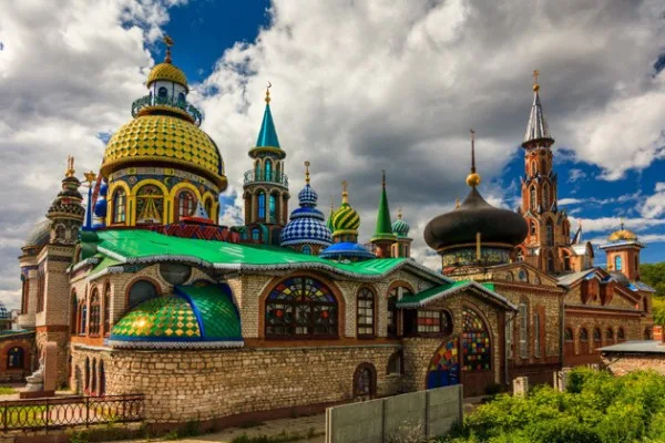 2 в 1: Свияжск и Храм всех религий (или озёра на выбор)