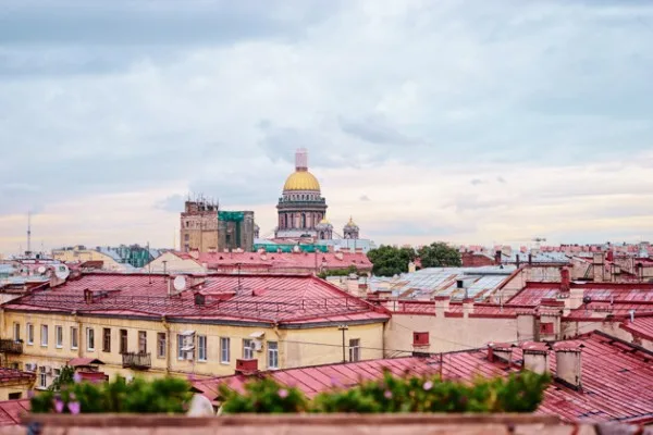 Легендарные дворы и парадные Петербурга. Подъём на безопасную крышу