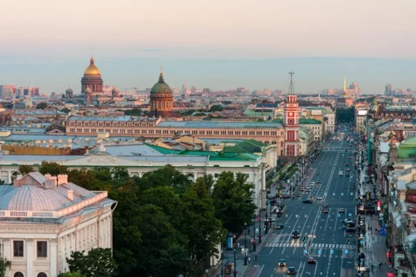 Пешком по центру города