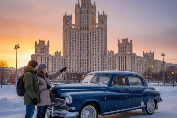 «Семь сестер столицы» — автопутешествие по семи высоткам Москвы