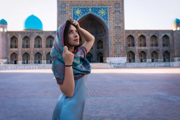 «50 оттенков бирюзового»: авторская фотопрогулка по Самарканду