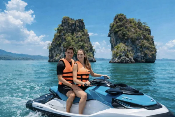 4 часа на гидроциклах (jetski) по островам Пхукета