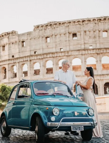 Vespa & Fiat: душа Рима