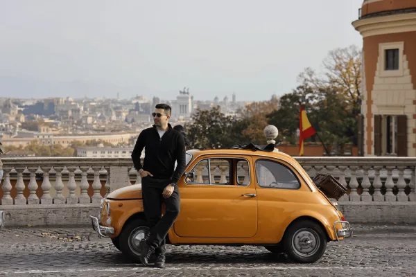Рим на винтажном Fiat 500: фотопрогулка по городу