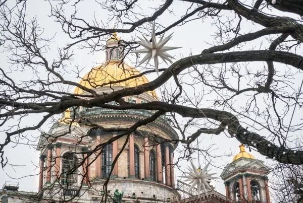 Авто-путешествие и фотосъемка в новогоднем Петербурге