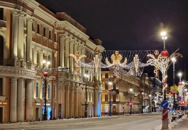 Новогодний Петербург и рождественская ярмарка