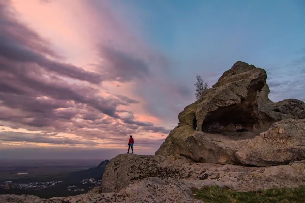 Пятигорские пейзажи: фотосессия на горе Бештау (из Железноводска)