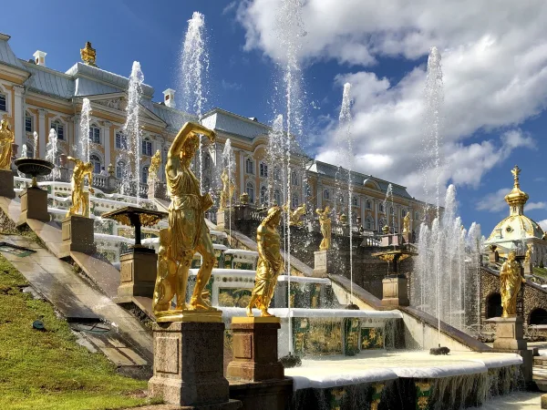 Петергоф. Фонтаны (из Санкт-Петербурга)
