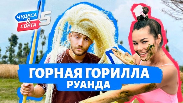 Горная горилла, Руанда. Орёл и Решка. Чудеса света