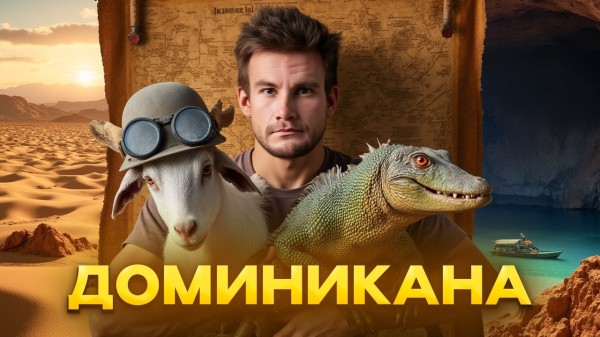 Дикая Доминикана: козы-шахтёры, игуаны-пьяницы и купание с крокодилами