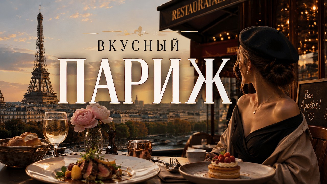 ПАРИЖ ВЛОГ 🥐 Где бюджетно и вкусно поесть в Париже туристу 🍷Лучшие рестораны - дешево и красиво