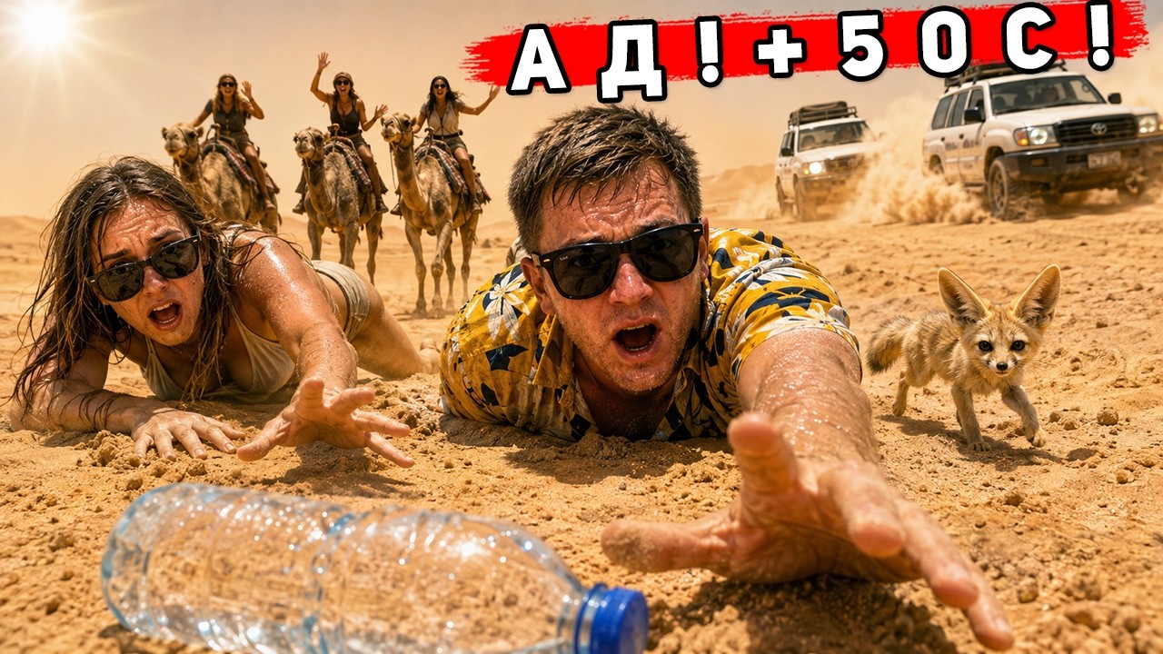 АД в САХАРЕ!🔥 +50°C — это было НЕВЫНОСИМО! Тунис удивил на 100%